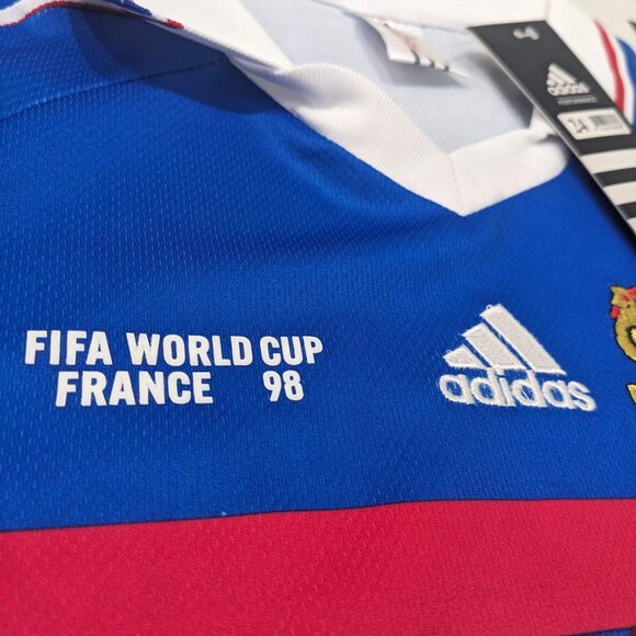 1998 Zidane #10 France World Cup Youth Kit - Picture 7 of 16
